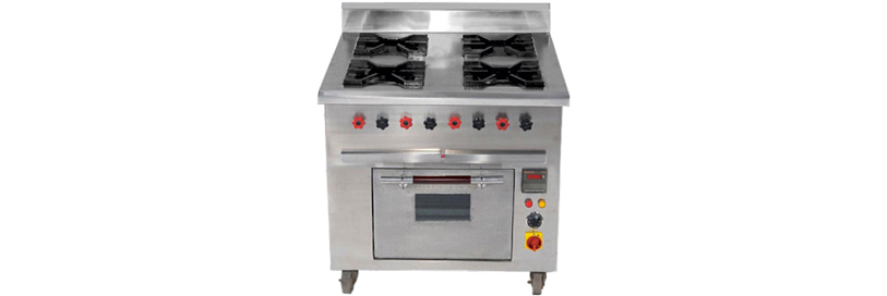 Four Burner Range With Oven