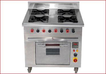 Four Burner Range With Oven