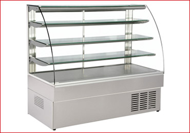 Bend Glass Cold/Normal Display Counter