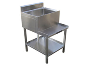 SS Blender Station with Single Sink