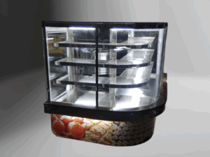 Bend Glass Cold/Normal Display Counter