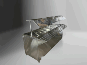 Bain Marie with Sneeze Guard