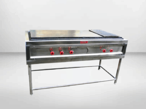 Gas Operated Chapati Plate with Puffer