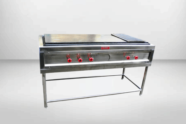 Gas Operated Chapati Plate with Puffer