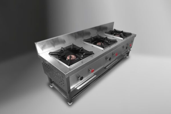 Three Burner Gas Oven